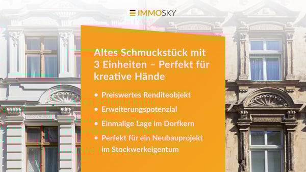 Investieren und Entwickeln 1