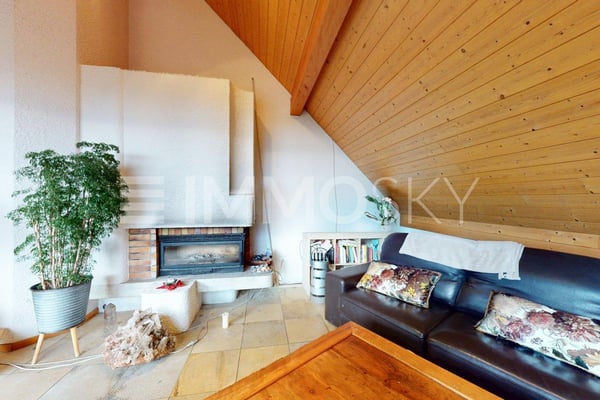 EXCLUSIVITE - Vue exceptionnelle sur le lac et les Alpes à Gorgier 3