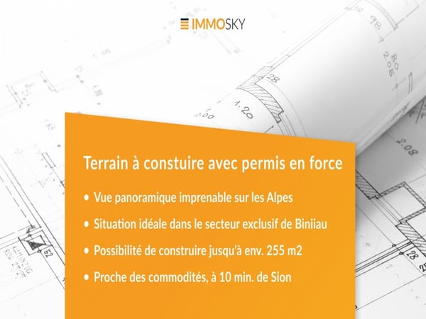Terrain à construire avec permis en force 1