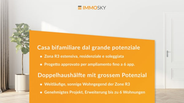 La casa dal grande potenziale, ampliamento con progetto approvato 4