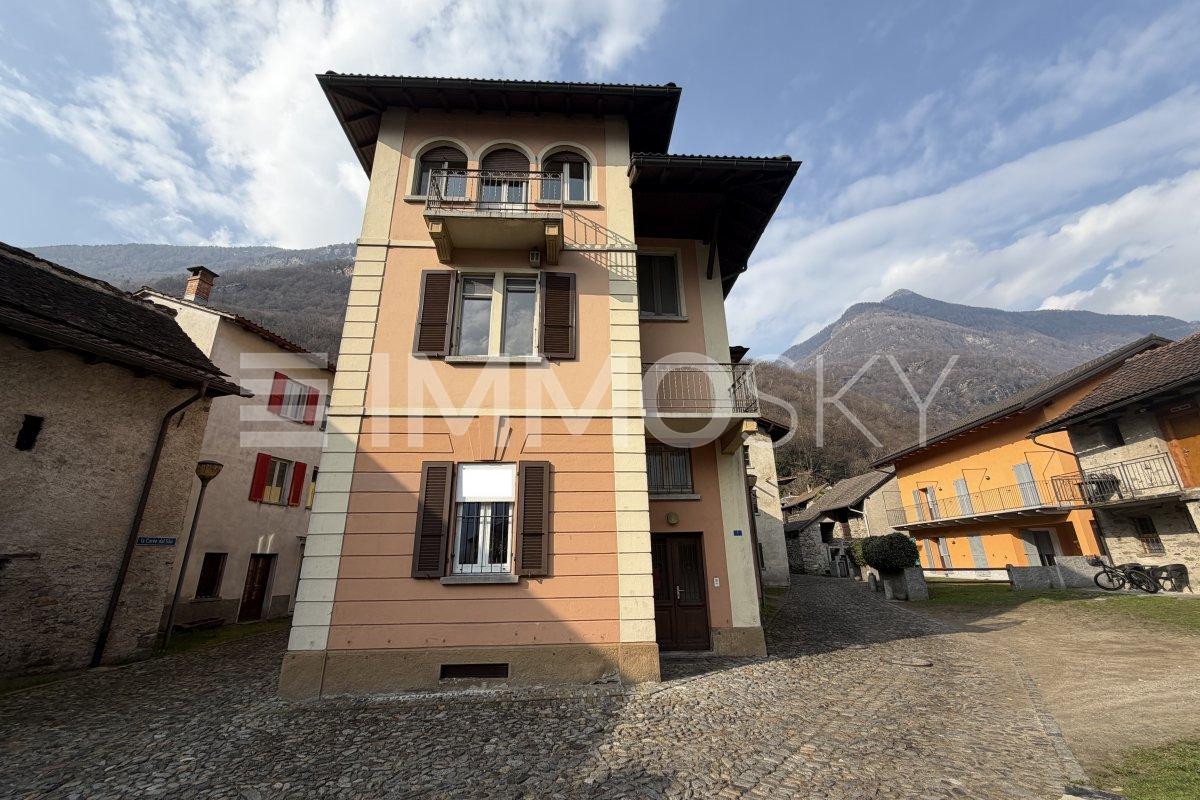 Immobilie in Preonzo - Edificio misto a Preonzo – Casa e locale commerciale - Bild 0