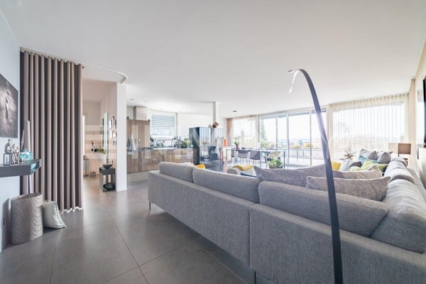 Exklusive Terrassenwohnung in Gampelen 2