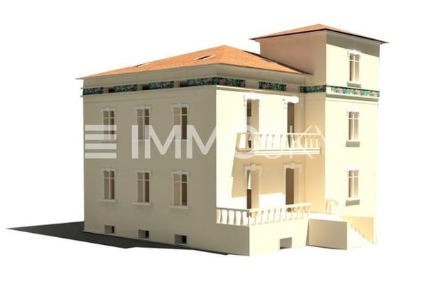 Finiture di pregio in villa ristrutturata in stile Liberty 5