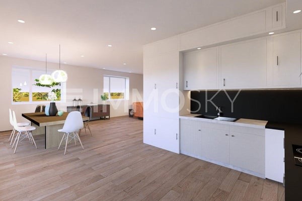 EXCLUSIVITÉ ! Spacieux 3,5 pièces avec loggia d'env. 21 m2 ! 3