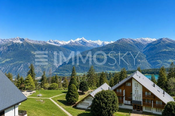Situation exceptionnelle sur les Hauts de Crans 1