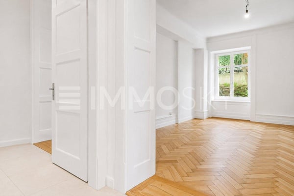 Erstbezug nach Sanierung - Jugendstilwohnung im Herzen von Zürich 3