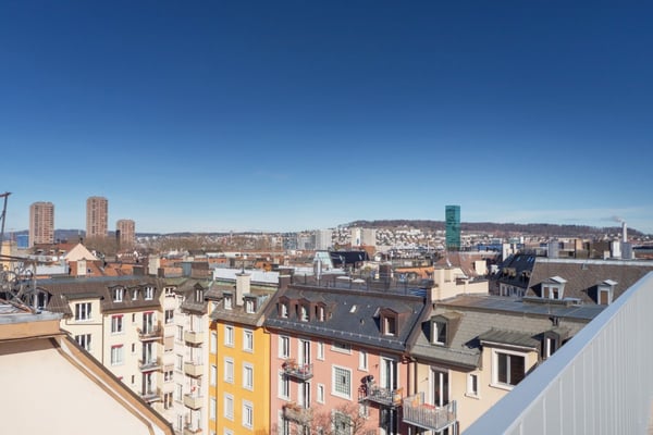 Über den Dächern von Zürich - mit privater Dachterrasse 12