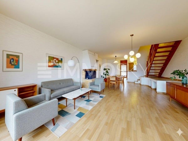 Duplex lumineux avec entrée indépendante 1