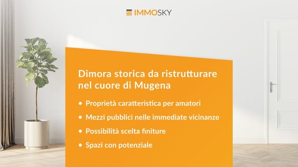 Ristruttura la tua casa dei sogni nel cuore di Mugena 2