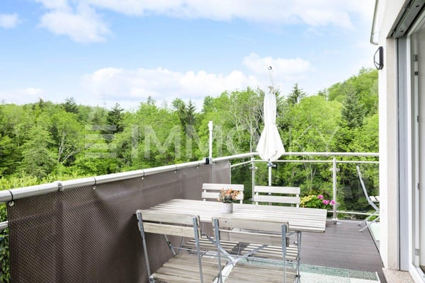 Lausanne : 4.5 pièces avec grand balcon et vue sur la forêt 1