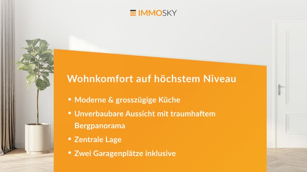 Modernes Wohnen mit Aussicht und höchstem Komfort