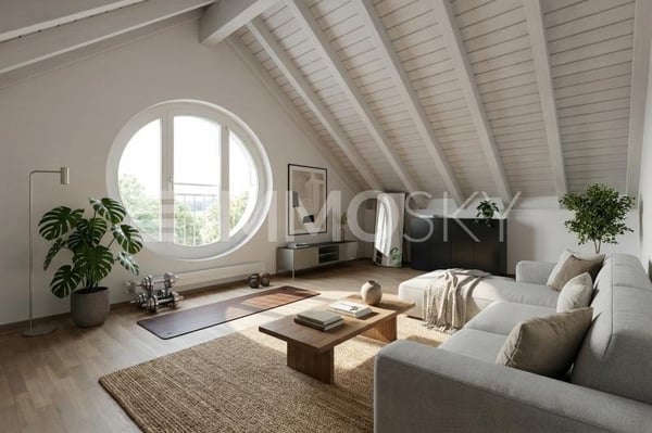 Exklusives Wohnen über den Dächern mit Galerie und Weitblick 4