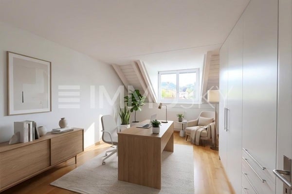 Exklusives Wohnen über den Dächern mit Galerie und Weitblick 5