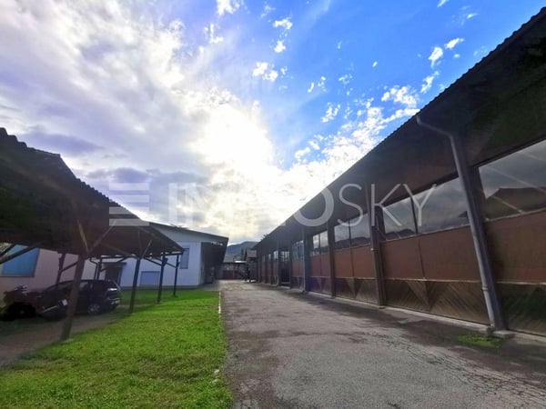 Capannone interessante con possibilità di edificare 2
