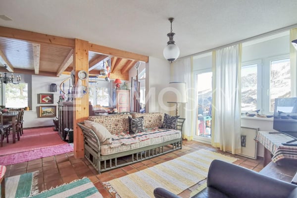 VIRTUAL TOUR Ferienwohnung mit Aussicht in Leukerbad 3
