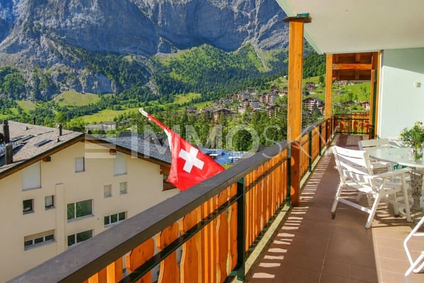 VIRTUAL TOUR Ferienwohnung mit Aussicht in Leukerbad 7