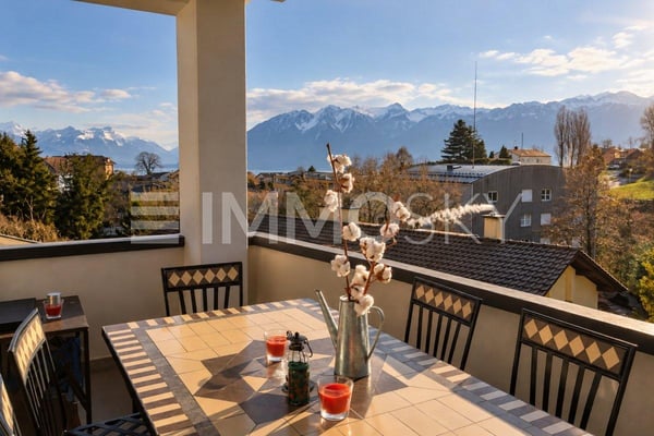 Pour investisseurs : Immeuble au centre de Chexbres  (REN. env. 3.7%) 1