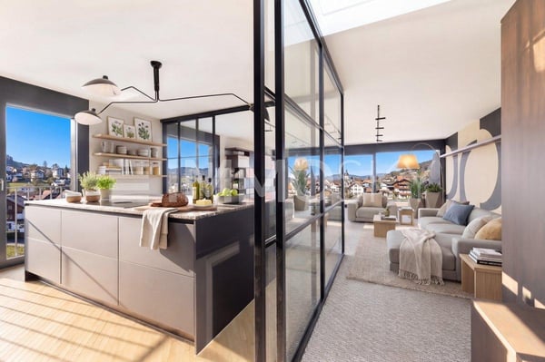 Eine Etage über dem Alltag  Attikaresidenz mit besonderem Flair 2