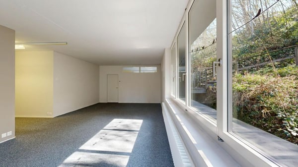 Moderner Gewerberaum mit 72 m² Fläche und 42 m² Empfangsbereich und Küche im markanten GWAND in Merenschwand 2