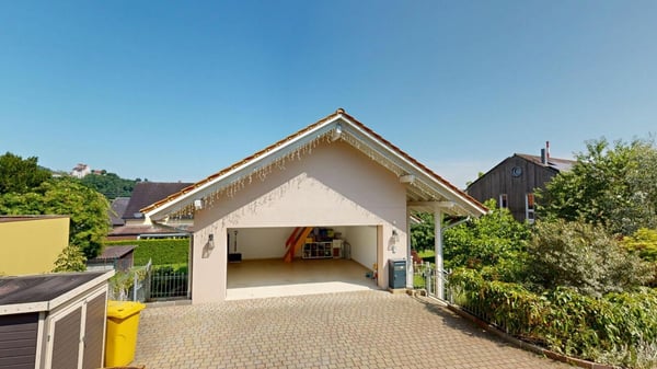 Classic Contemporary Living - Stilvolles 2.5-Zimmer-Einfamilienhaus mit Privatgarten, Swimspa & Smart Home in Veltheim 27