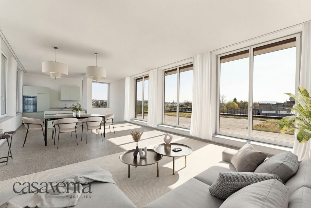 Exklusive Penthouse-Wohnung mit Panorama-Terrasse & attraktivem UBS-Finanzierungsangebot
