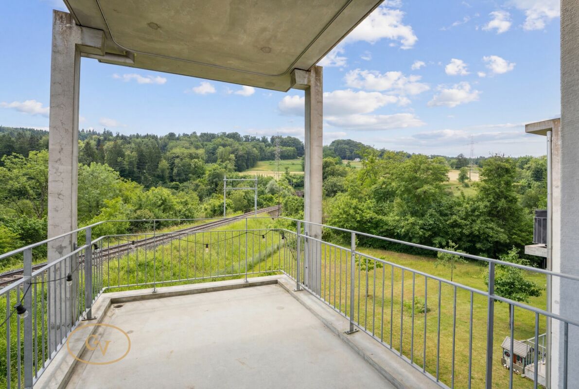 Die attraktive Wohnung der Überbauung - Sonne, Ruhe und maximale Privatsphäre
