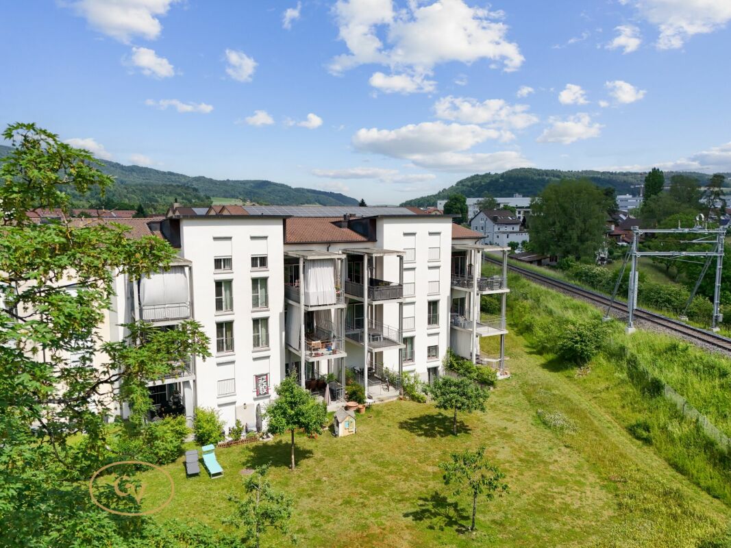 Die attraktive Wohnung der Überbauung - Sonne, Ruhe und maximale Privatsphäre