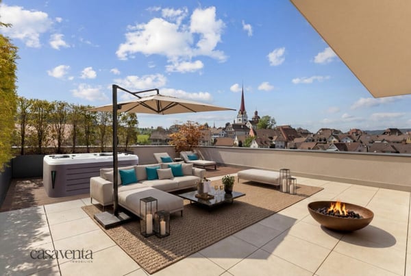 BANKENGEPRÜFT BESTÄTIGT Exklusive Attikawohnung mit traumhafter Aussicht über die Altstadt von Beromünster 4