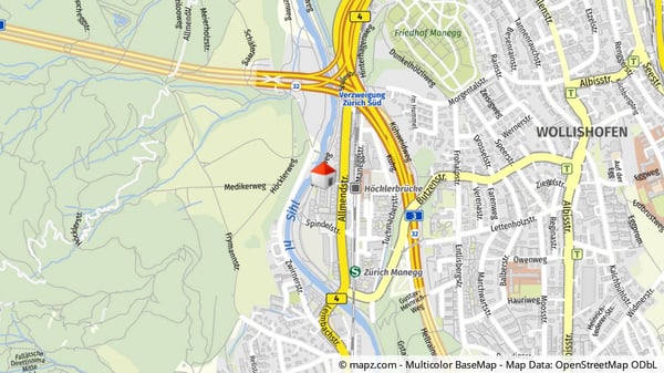 Moderne 1.5-Zimmer Wohnung an der schönen Sihl im Kreis 2 13