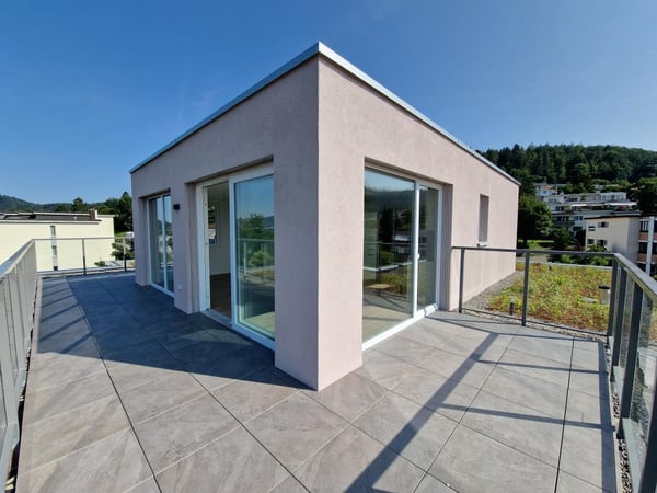 Terrassenwohnung mit herrlicher Aussicht!