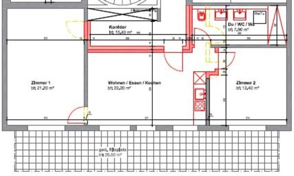 Erstvermietung - Moderne Wohnung mit Gartensitzplatz 9