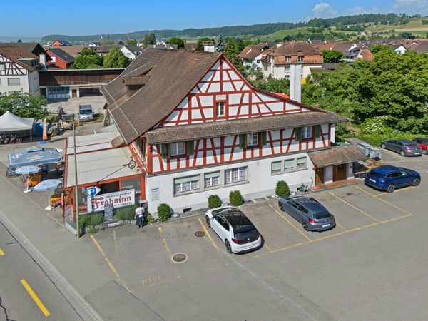 Frohsinn, Rafz: Vermietetes Restaurant im Dorfzentrum 2