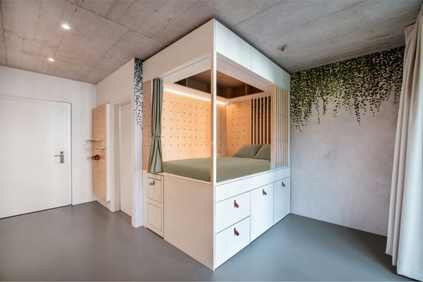 moderne, möblierte 1 Zimmer-Wohnung in Winterthur 2