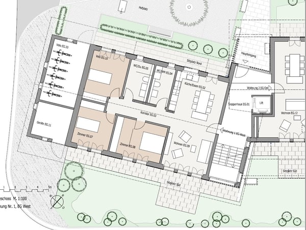 Hochwertige Gartenwohnung in Oerlingen 12
