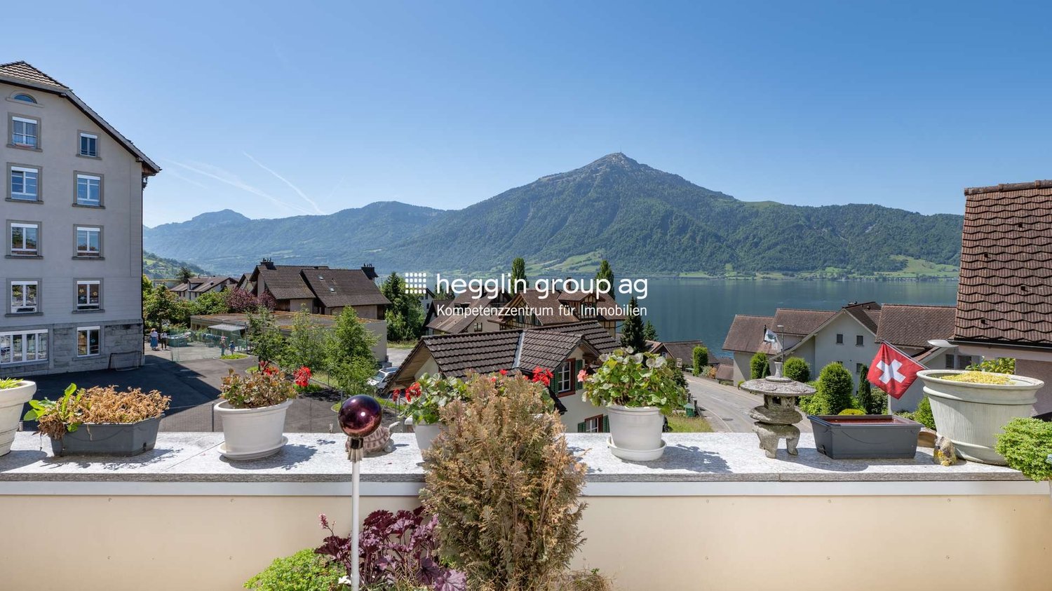 Immobilie in Walchwil - Logenplatz mit Rigi- & Seesicht - Bild 2