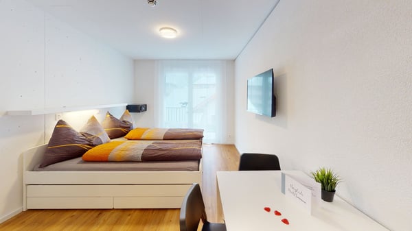 Möbliertes Studio (Hotelzimmer) an bester Lage in Goldau! (Anmeldung nicht möglich) 1