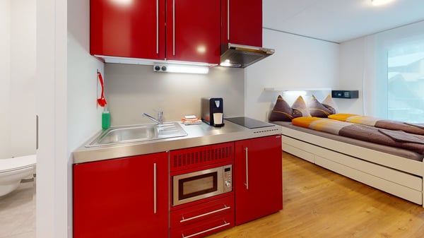 Möbliertes Studio (Hotelzimmer) an bester Lage in Goldau! (Anmeldung nicht möglich) 2