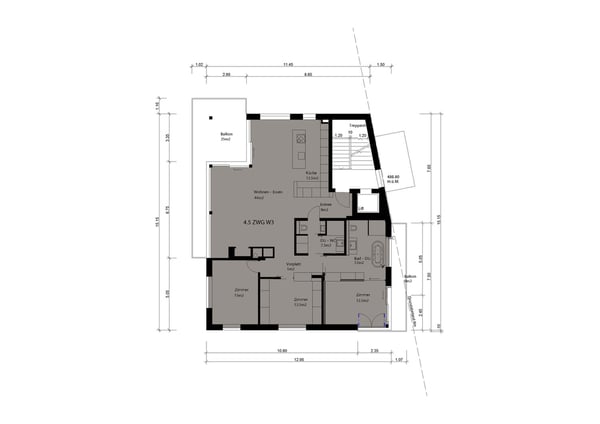4.5-Zimmer Traumwohnung inkl. 2 UNPP 4