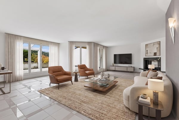 5.5-Zimmer - Maisonette Terrassenwohnung mit 51 m2 Terrasse und 315 m2 Gartenanteil 3