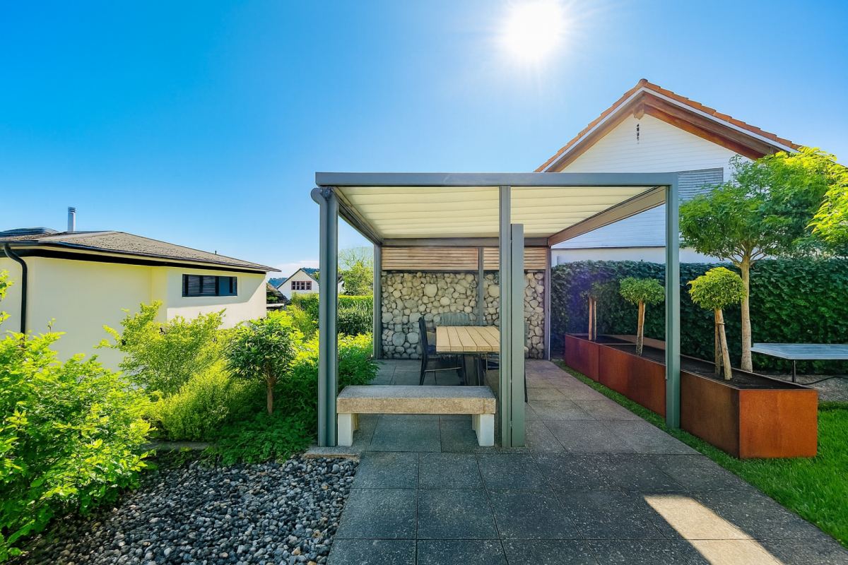 Lichtdurchflutetes Einfamilienhaus