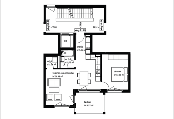 Moderne 2½ Zimmer mit Weitsicht sucht neue Mieter 10