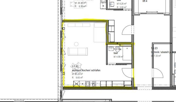 Moderne 1-Zimmer Stadtwohnung sucht neue Mieter 6