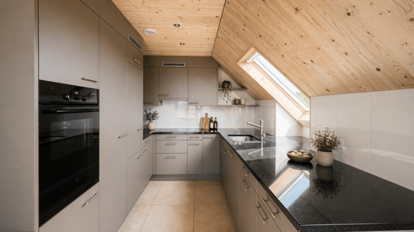 Sonnige Dachwohnung mit Weitblick 3