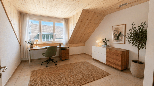 Sonnige Dachwohnung mit Weitblick 7