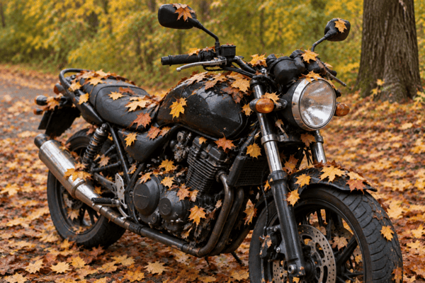 Motorrad Parkplatz 1
