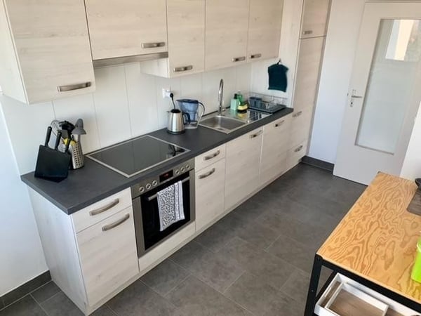 Au centre de Malley ! Rénové avec balcon et splendid vue sur le lac! 2