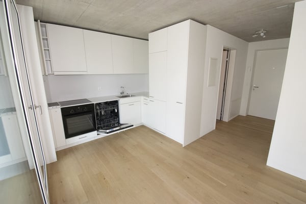 Moderne und helle 1.5 Zimmerwohnung mit eigenem Waschm/Tumbler Kombigerät 3