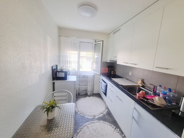 Schöne renovierte 2-Zimmerwohnung mit Balkon und Gartensicht in Roggwil 5