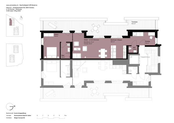 Exklusive Attika in Gossau SG sonnig, modern, Erstbezug 11