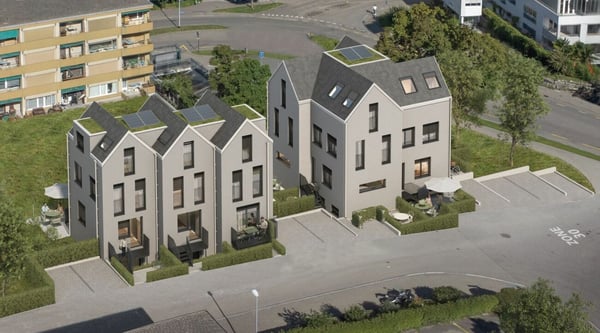 Kloten, Rosenweg 2a-d: Erstvermietung 1.5-Zi-Mikrohäuser per 01.05.2026 2